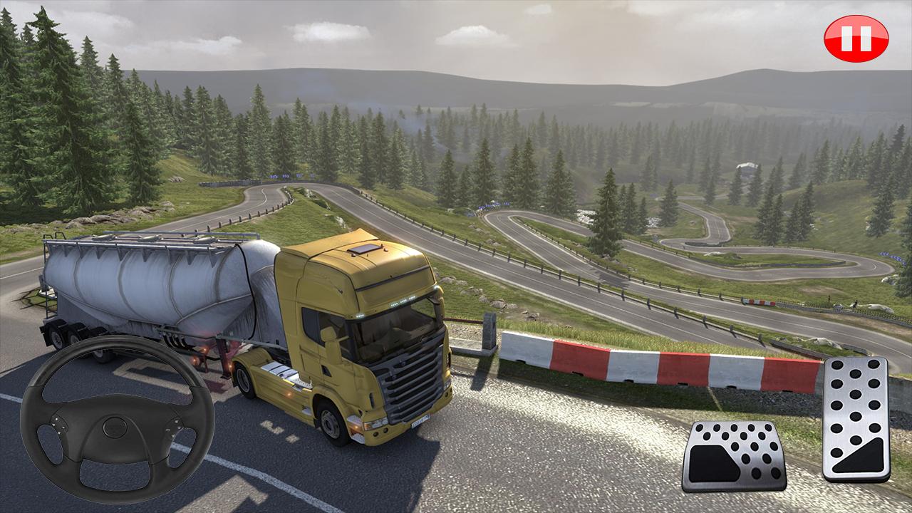 Euro Truck Simulator Offroad Cargo Transport For Android Apk Download - best fire truck games on roblox ios headphones