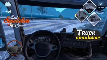 Truck Simulator Euro Snow 2023 اسکرین شاٹ 2