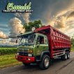 bussid truk dam pasir sawit ikona