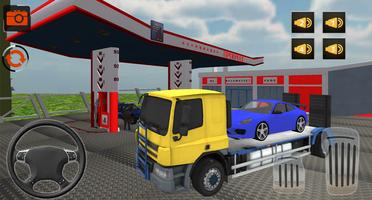 Truck Trailer Simulator Basuri capture d'écran 1