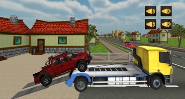 Truck Trailer Simulator Basuri capture d'écran 2