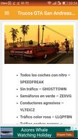 Trucos GTA San Andreas capture d'écran 1