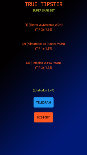 Tipster App Android Tipster App Android