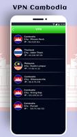 Cambodia VPN - Free VPN Proxy ảnh chụp màn hình 2