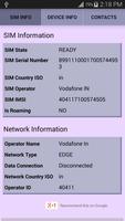 SIM Info Ekran Görüntüsü 1