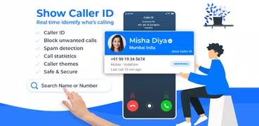 Show Caller ID Name & Location