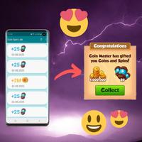 Coin spin link: free spins, coins and CM rewards पोस्टर