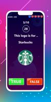 Logo Game : True False Puzzle screenshot 1