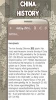 History of China Affiche