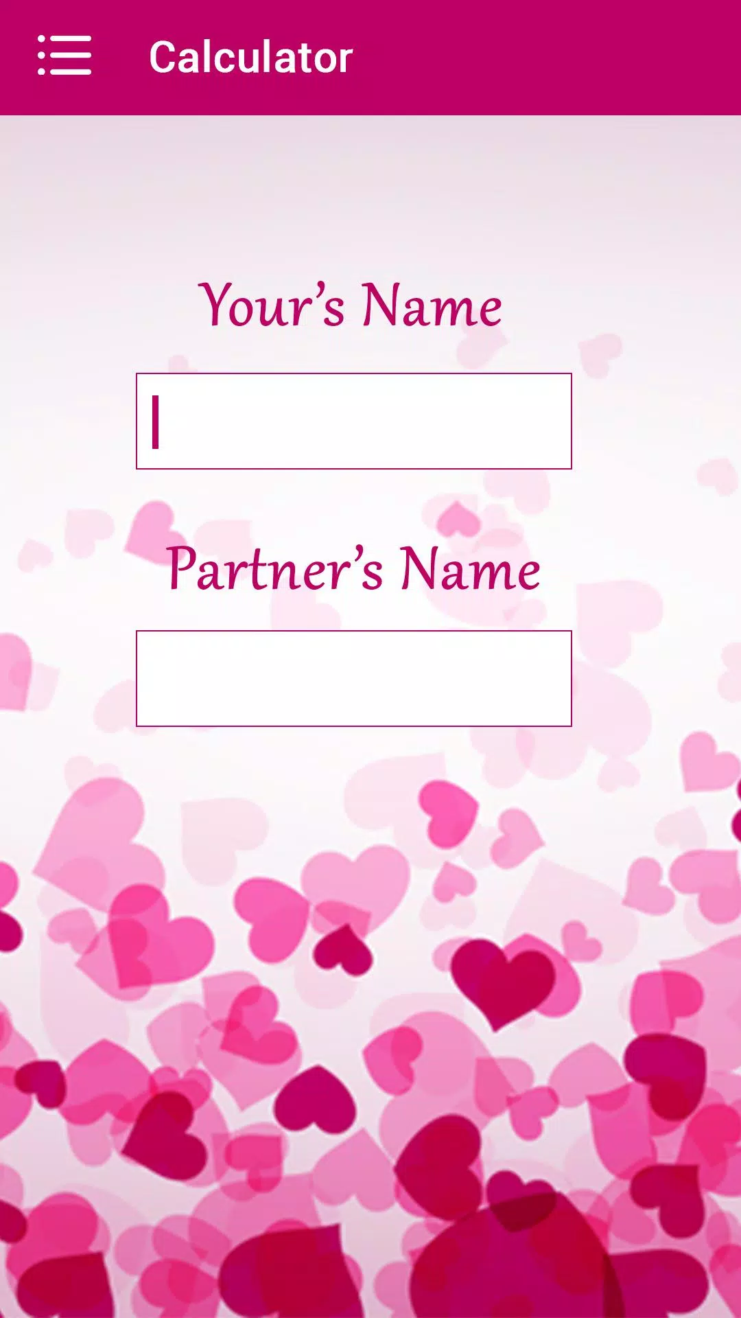 TRUE LOVE CALCULATOR - Play Online for Free!