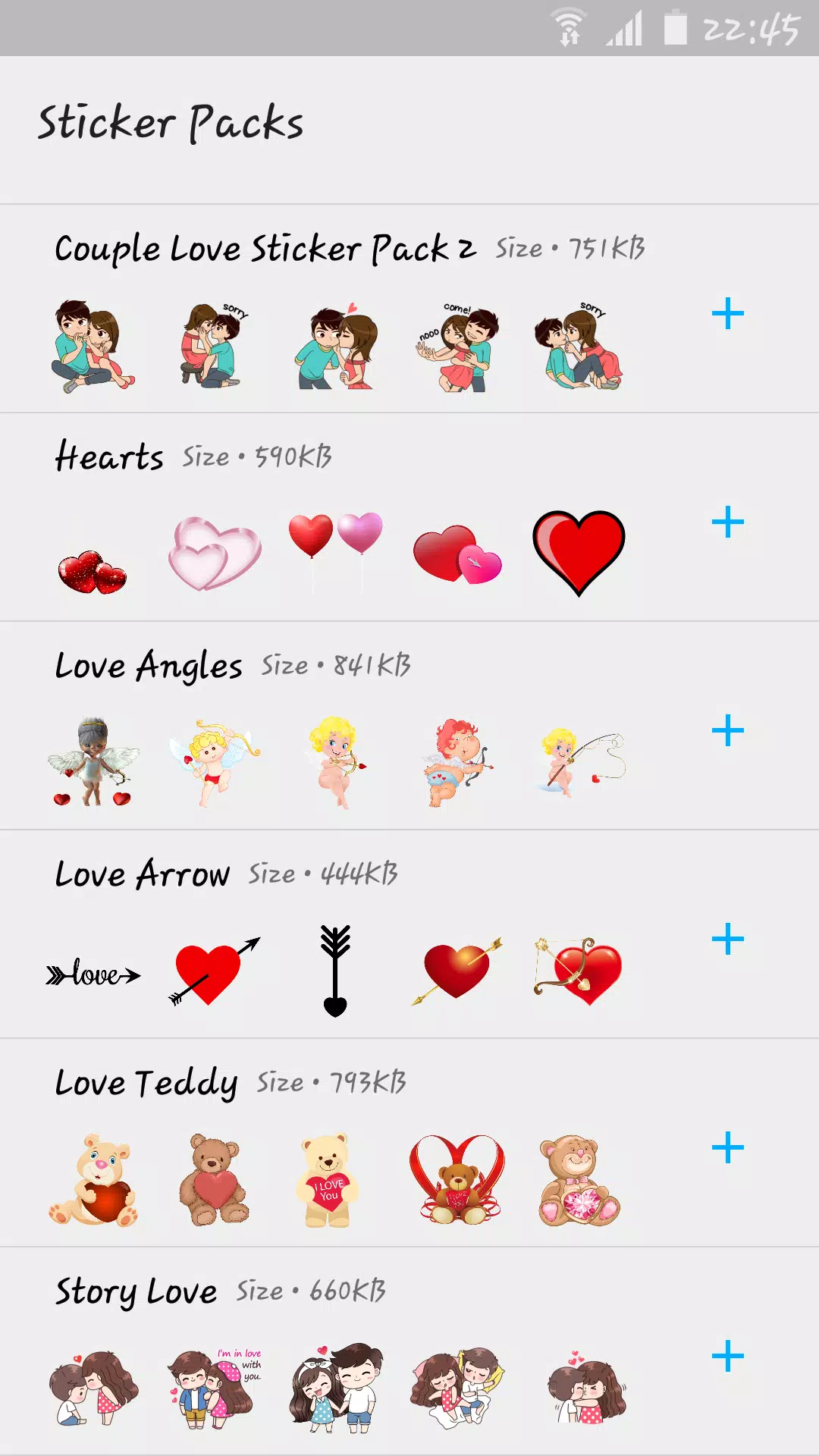 Autocollants D Amour Pour Whatsapp Anglais Pour Android Telechargez L Apk