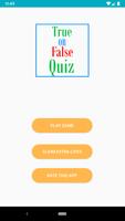 Family Games - Best True or False Trivia Quiz 海报
