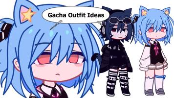 Outfit Ideas Gacha Life постер