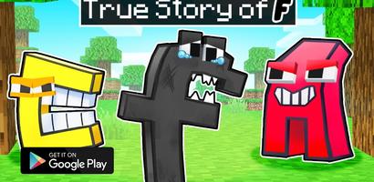 True Story of LETTER F in Mcpe постер