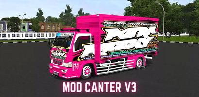 Mod Truck Canter Box V3 Bussid تصوير الشاشة 2