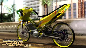 Mod Bussid Motor Drag Lengkap poster