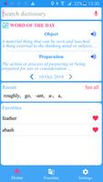 English-English Dictionary, Oxford Free, Offline Affiche