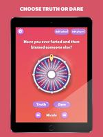 Truth or dare? Spin the wheel - Make a houseparty syot layar 3