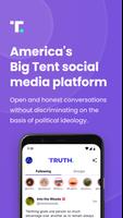 Truth Social الملصق