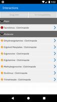 Micromedex Drug Interactions تصوير الشاشة 2