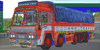 Truck Mod Bussid Ashok Leyland syot layar 1