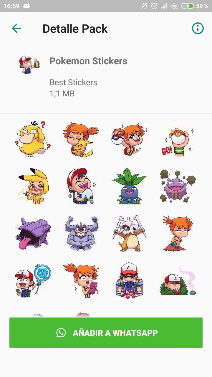 Best Stickers Pokemon Whatsapp Wastickerapps For Android Apk