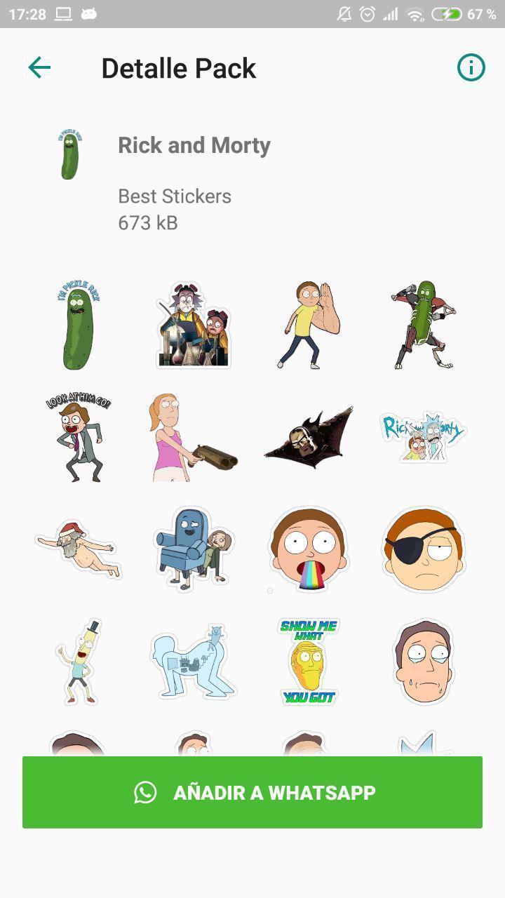 Best Stickers Rick And Morty Wastickerapps For Android Apk