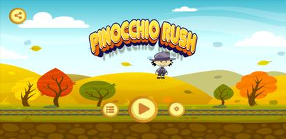 Pinocchio Rush: Running Game постер