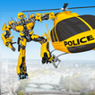 US Police Robot Hero - Helicopter Transformation