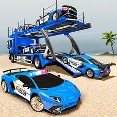 Descargar APK de US Police Transporter Truck: Car Driving Games