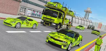 US Army Transporter Truck: Car Driving Games