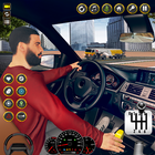 American car driving games icon