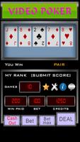 Video Poker Affiche