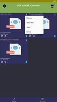 PDF to HTML Converter ảnh chụp màn hình 2