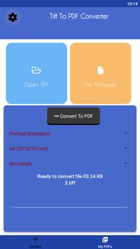 TIFF to PDF Converter - Convert TIFF to PDF screenshot 2