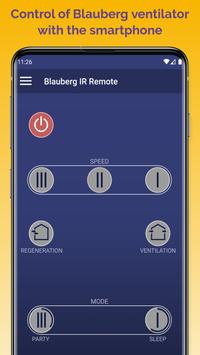 Blauberg IR Remote poster