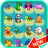 Chibi animals classic: Free game puzzle أيقونة