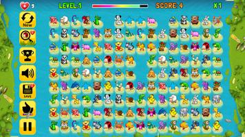 Chibi animals classic: Free game puzzle الملصق