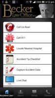 Poster Becker Law Accident App