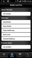 2 Schermata Becker Law Accident App