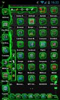 TSF Shell Theme Green Th HD Plakat