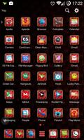 TSF Shell Theme Red Carbon HD Affiche