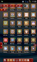 TSF Shell Theme Red Light HD Cartaz