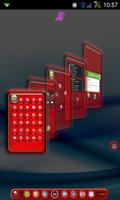 TSF Shell Theme Red Light HD imagem de tela 2