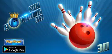 Spin Bowling Alley King 3D: Stars Strike Challenge