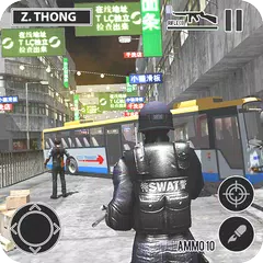 SWAT Dragons City Shooter Game APK Herunterladen