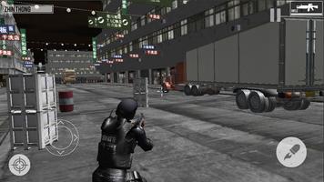 برنامه‌نما SWAT Dragons City Shooter Game عکس از صفحه