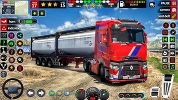 Drive Oil Tanker: Truck Games Cartaz