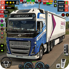ikon euro truk bukit menyetir