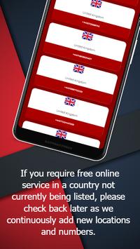 SMS Receive Phone Numbers 截图 5